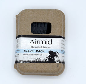 Natural Soap & Shampoo Bar Travel Pack