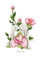 Burren Fairly Flower - Baby Cards