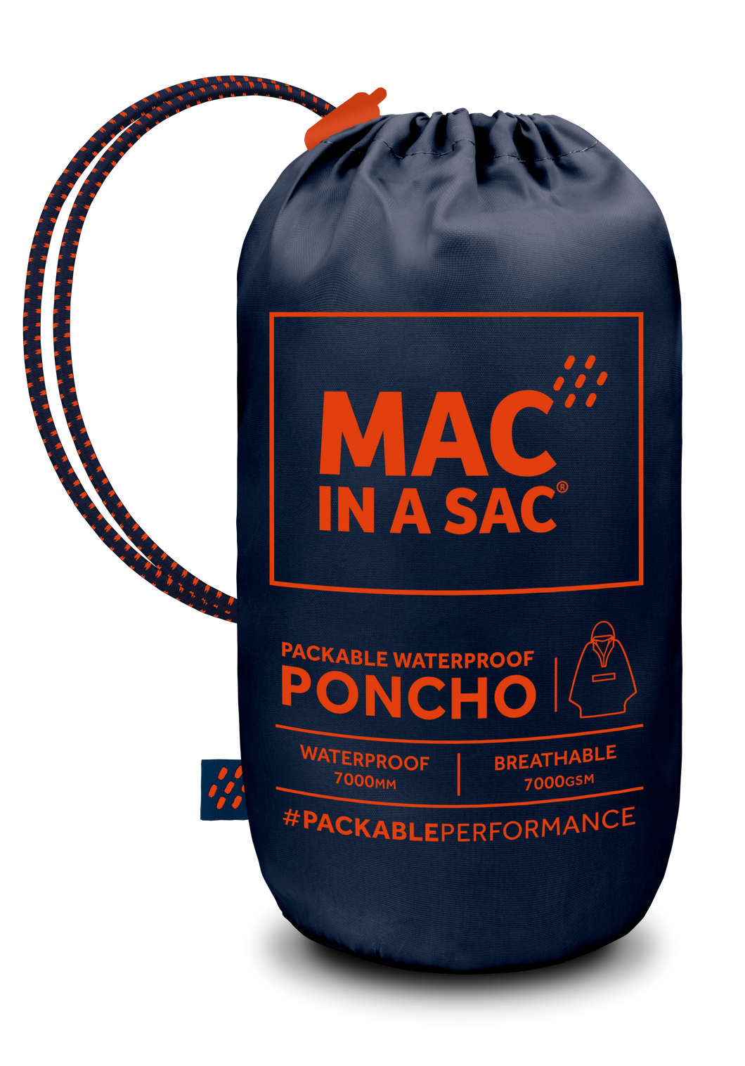 Mac in a Sac UNISEX Waterproof Poncho